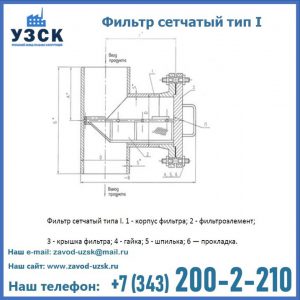 Фильтр сетчатый ФС по Т-ММ-11-2003 в Невинномысске