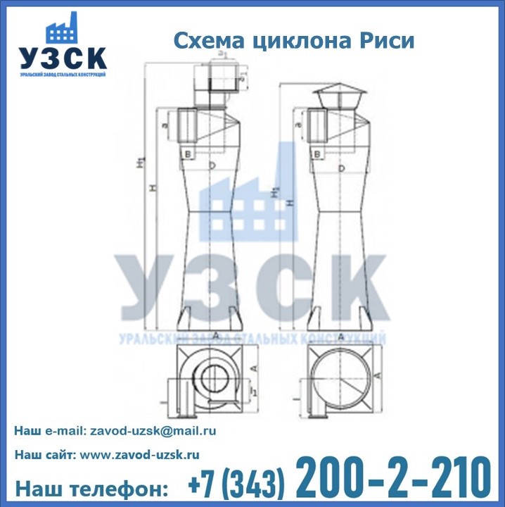 Циклоны Риси в Невинномысске