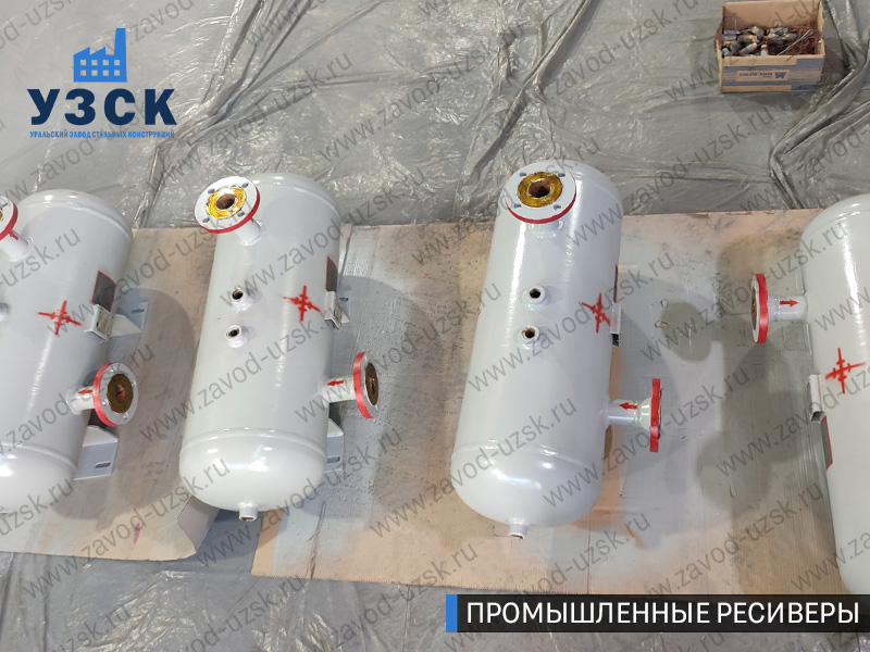 фотография емкостных ресиверов газа Невинномысск